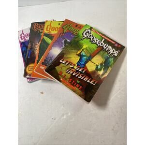 Lot Of 5 Goosebumps Books RL Stine Paperback Preowned
